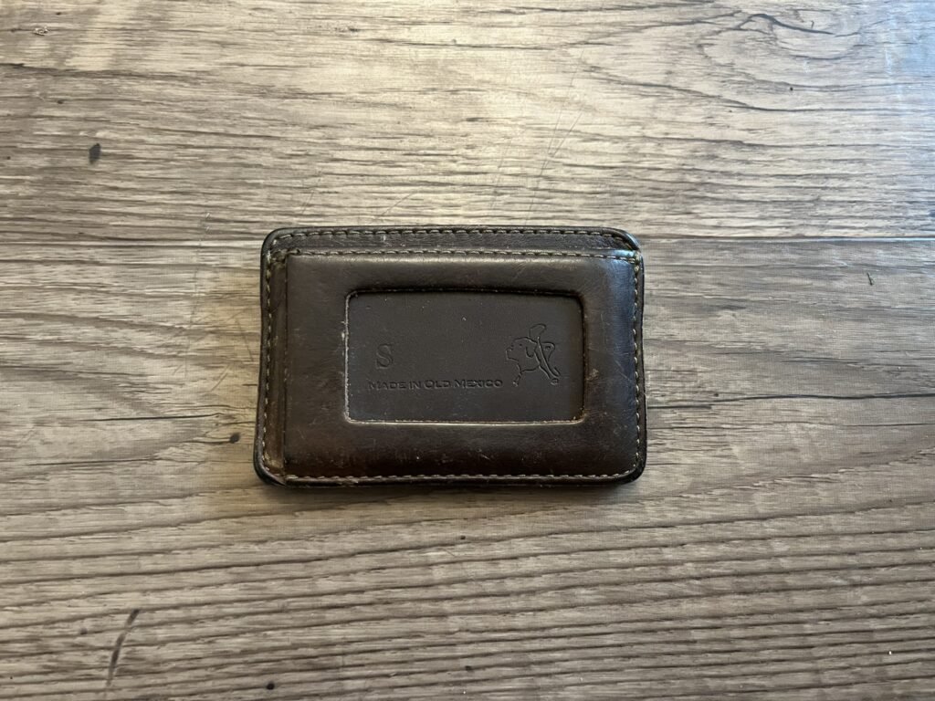 Saddleback ID Leather Wallet, Front